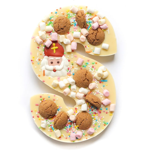 Sinterklaas Chocolate Deluxe (200g) - Choose from Milk, White or Dark Chocolate