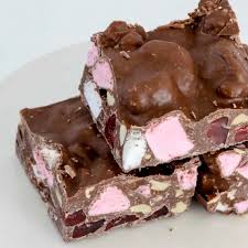 Rocky Road Chocolate 100g